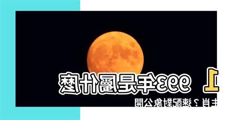1993 屬什麼